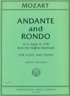 Mozart, W. A. - Andante and Rondo in G Major, K. 250 from the Haffner Serenade