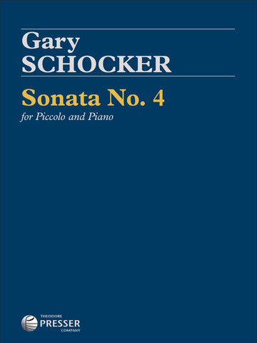 Schocker, G. - Sonata No. 4 for piccolo and piano