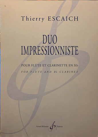 Escaich, T. - Duo Impressionniste