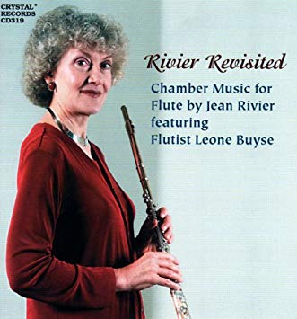 Rivier Revisited, Chamber Music for Flute (Leone Buyse)