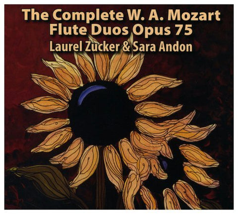 The Complete W.A. Mozart Flute Duos Op. 75 CD (Laurel Zucker)