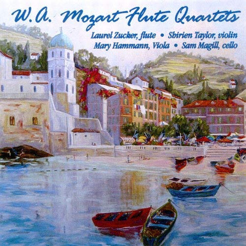 W.A. Mozart Flute Quartets CD (Laurel Zucker)