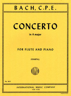 Bach, C.P.E. - Concerto in A major - FLUTISTRY BOSTON