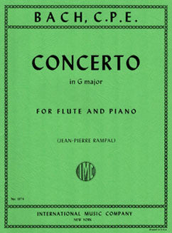 Bach, C.P.E. - Concerto in G major - FLUTISTRY BOSTON
