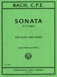Bach, C.P.E. - Sonata in C major - FLUTISTRY BOSTON