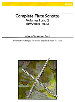Bach, J.S. - Complete Flute Sonatas, Vol 1 & 2 (BWV 1030-1035) - FLUTISTRY BOSTON