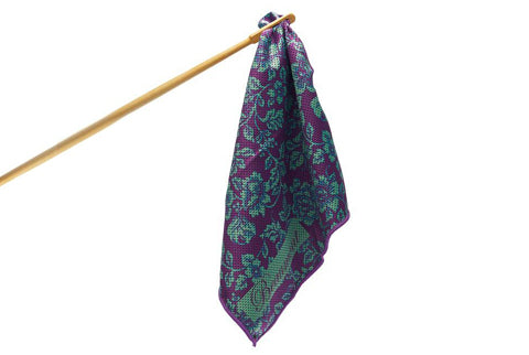 Beaumont Flute Swab - Violet Lace - FLUTISTRY BOSTON