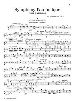 Berlioz, H. - Symphony Fantastique - Piccolo/Flute II - FLUTISTRY BOSTON