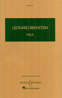 Bernstein, L. - Halil: Nocturne for Flute and Chamber Orchestra (score) - FLUTISTRY BOSTON