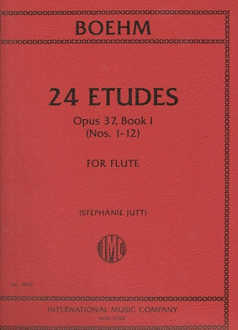 Boehm, T. - 24 Etudes Op. 37 Book 1 (No. 1-12)