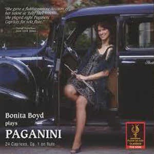 Bonita Boyd plays Paganini; 24 Caprices, Op. 1 CD (Bonita Boyd) - FLUTISTRY BOSTON
