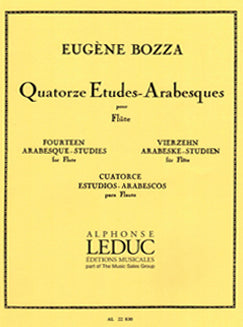 Bozza, E. - Quatorze Etudes-Arabesques - FLUTISTRY BOSTON