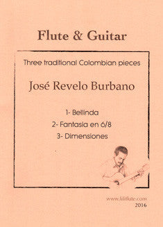 Burbano, J. - Three Traditional Colombian Pieces - FLUTISTRY BOSTON