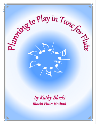 Blocki, K. - Planning to Play in Tune for Flute