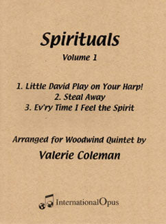 Coleman, V. - Spirituals Vol. I - FLUTISTRY BOSTON