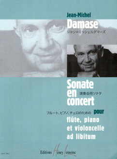 Damase, J. - Sonate en Concert - FLUTISTRY BOSTON