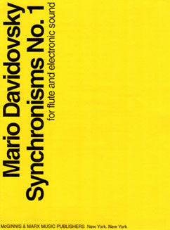 Davidovsky, M. - Synchronisms No. 1 - FLUTISTRY BOSTON