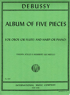 Debussy, C. - Album of Five Pieces - FLUTISTRY BOSTON