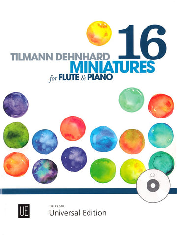 Dehnhard, T. - 16 Miniatures for Flute & Piano
