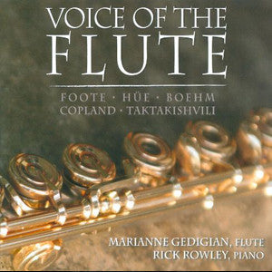 Voice Of The Flute CD (Marianne Gedigian) - FLUTISTRY BOSTON
