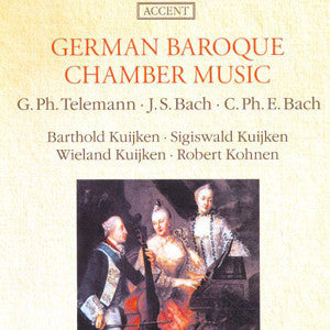 German Baroque Chamber Music CD (Barthold Kuijken) - FLUTISTRY BOSTON