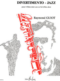 Guiot, R. - Divertimento-Jazz - FLUTISTRY BOSTON