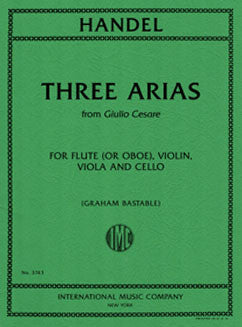 Handel, G. - Three Arias - FLUTISTRY BOSTON