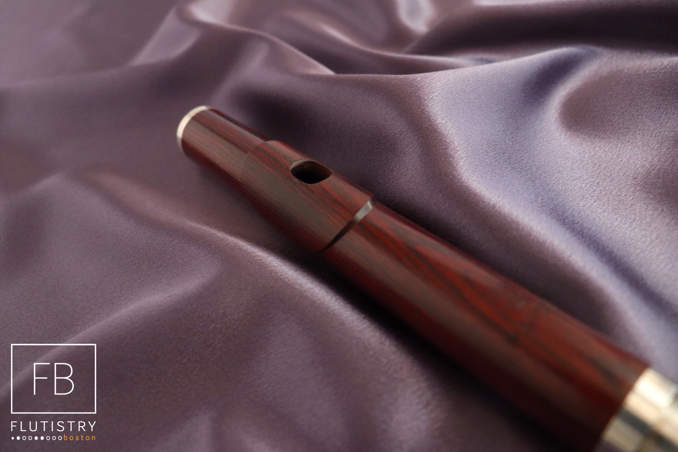 Mancke Flute Headjoint Mopane Wood FLUTISTRY