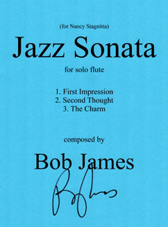 James, B. - Jazz Sonata for solo flute