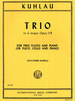 Kuhlau, F. - Trio in G major, Op. 119 - FLUTISTRY BOSTON