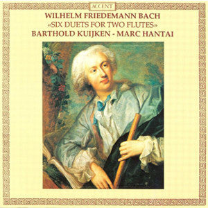 Six Duets for Two Flutes CD (Barthold Kuijken) - FLUTISTRY BOSTON