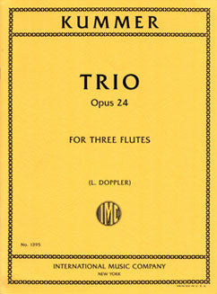 Kummer, K. - Trio in G major, Op. 24 - FLUTISTRY BOSTON