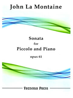 La Montaine, J. - Sonata for Piccolo and Piano, Op. 61 - FLUTISTRY BOSTON