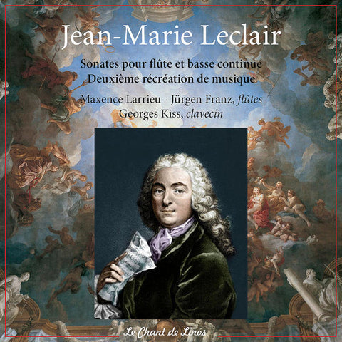Jean-Marie Leclair: Sonates pour flûte et basse continue CD (Jürgen Franz)