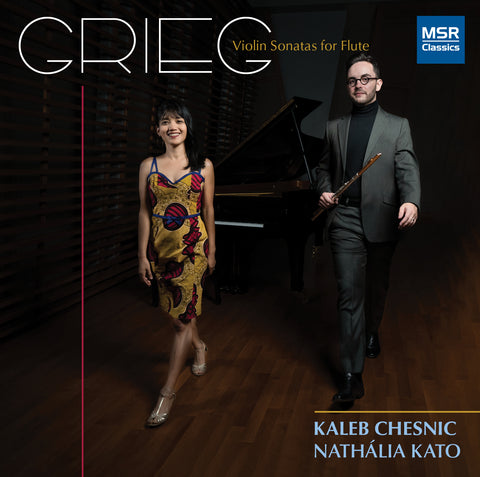 Grieg: Violin Sonatas for Flute CD (Kaleb Chesnic)