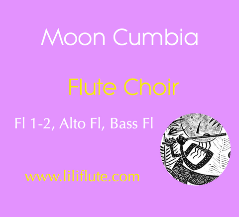Marulanda, C. -Moon Cumbia for Flute Choir