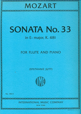 Mozart, W.A. - Sonata No. 33 in E Major, K. 481
