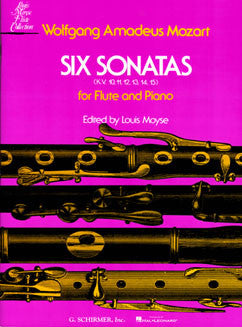 Mozart, W. - Six Sonatas - FLUTISTRY BOSTON