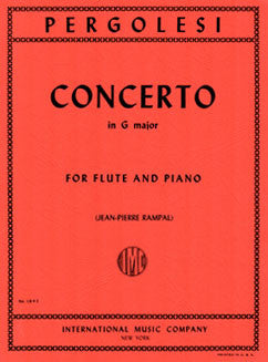 Pergolesi, G. - Concerto in G major - FLUTISTRY BOSTON