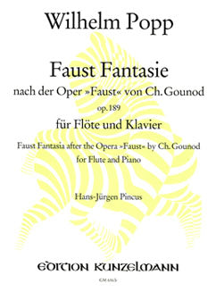 Popp, W. - Faust Fantasie - FLUTISTRY BOSTON