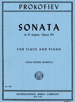 Prokofiev, S. - Sonata in D Major, Op. 94 - FLUTISTRY BOSTON