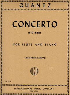 Quantz, J.J. - Concerto in D major - FLUTISTRY BOSTON