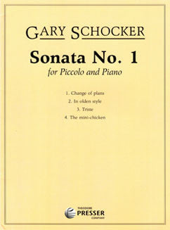 Schocker, G. - Sonata No. 1 for piccolo and piano - FLUTISTRY BOSTON