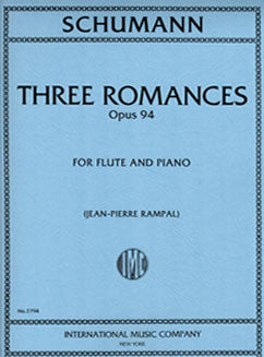 Schumann, R. - Three Romances, Op. 94 - FLUTISTRY BOSTON