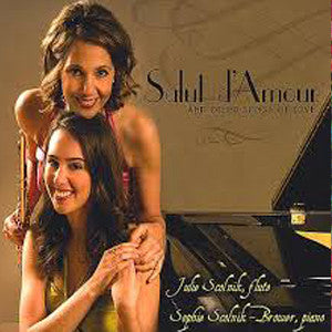 Salut d'Amour and Other Songs Of Love CD (Julie Scolnik) - FLUTISTRY BOSTON