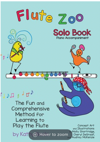 Blocki, K. - Blocki Flute Zoo Solo Book Piano Accompaniment