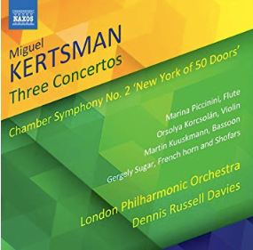 Kertsman Three Concertos CD (Marina Piccinini)