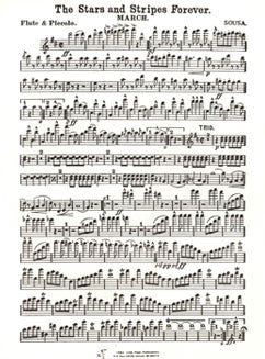Sousa, J.P. - The Stars and Stripes Forever - Piccolo - FLUTISTRY BOSTON