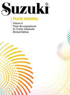 Suzuki Flute School - Vol. 8, Piano Part - FLUTISTRY BOSTON