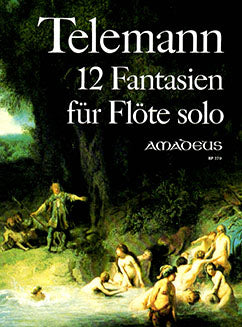 Telemann, G.P. - 12 Fantasies for Solo Flute - FLUTISTRY BOSTON
